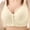 🔥 Beige, variant on Plus sizw Front Closure Bras for Women Plus Size Plus Size Push up Bras for Women Comfortable Sostenes Para Mujer Sin Varillas Breathable Front-Closure Textured Seamless Wireless Sports Bra Thin