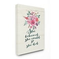 thumbnail image 2 of The Stupell Home Decor Collection She Believed Wall Art, 2 of 6