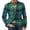 Dark Green, variant on CharmCyan Men's Printed Corduroy Warm Pocket Suit Jacket Cardigan Men's Casual Suit Dark Green L