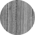thumbnail image 1 of Ahgly Company Indoor Round Abstract Gray Modern Area Rugs, 4' Round, 1 of 4