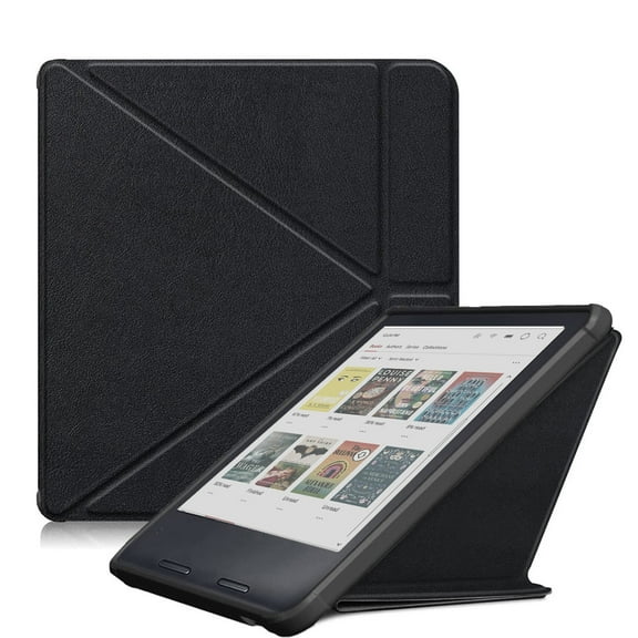 Protective Case Sleeve For Kobo Libra Color 2024 7 Inch Ebook Protective PU Leather Cover N428 Stand Cover Multi-Angle Protective Stand Case