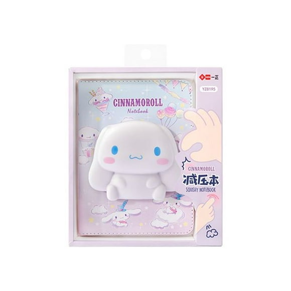 3D Decompression Sanrio Series Mini Notebook Student School Writing Kawaii Laptop for Kid Supplie Handbook Creative School Gift FGS
