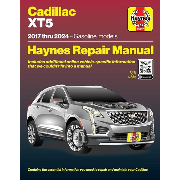Cadillac XT5 (2017-2024) Repair Manual
