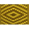 thumbnail image 1 of Ahgly Company Machine Washable Indoor Rectangle Southwestern Yellow Country Area Rugs, 4' x 6', 1 of 4