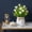 #271-Multicolor*A, variant on Cheapark Artificial Plants Faux Greenery Set 6 Pack for Home Office Tabletop Shelf Realistic Potted Plant Decor Collection Gift