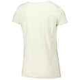 thumbnail image 3 of Women's New Era Cream Los Angeles Dodgers Vintage T-Shirt, 3 of 3