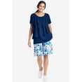 thumbnail image 4 of Woman Within Plus Size Ruffle Tee, 4 of 5