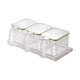 thumbnail image 1 of Tarro de condimentos con tapa, Base de cuchara, organizador de especias reutilizable, ollas de especias de cocina para restaurantes, mostrador de verde, 1 of 9