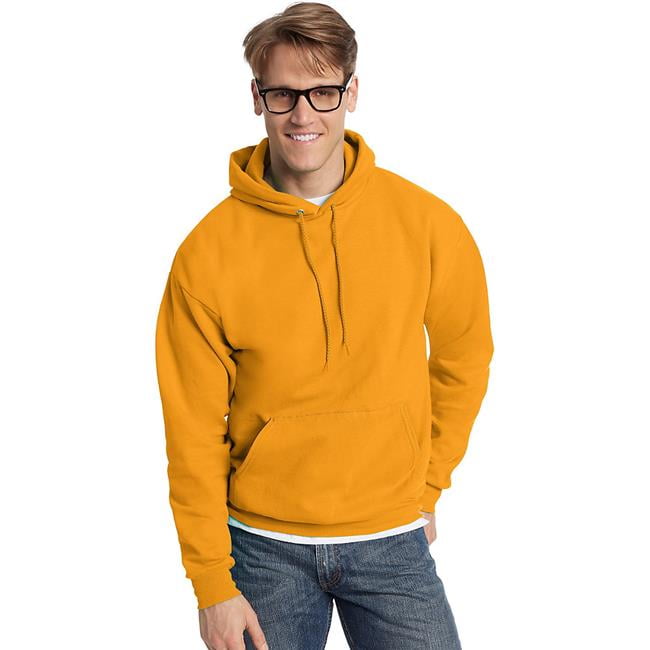 hanes gold hoodie