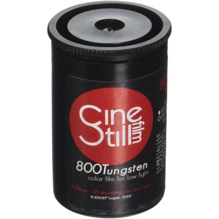 CineStill 800Tungsten High Speed (ISO 800) Color Film, 36exp. 135 DX Coded