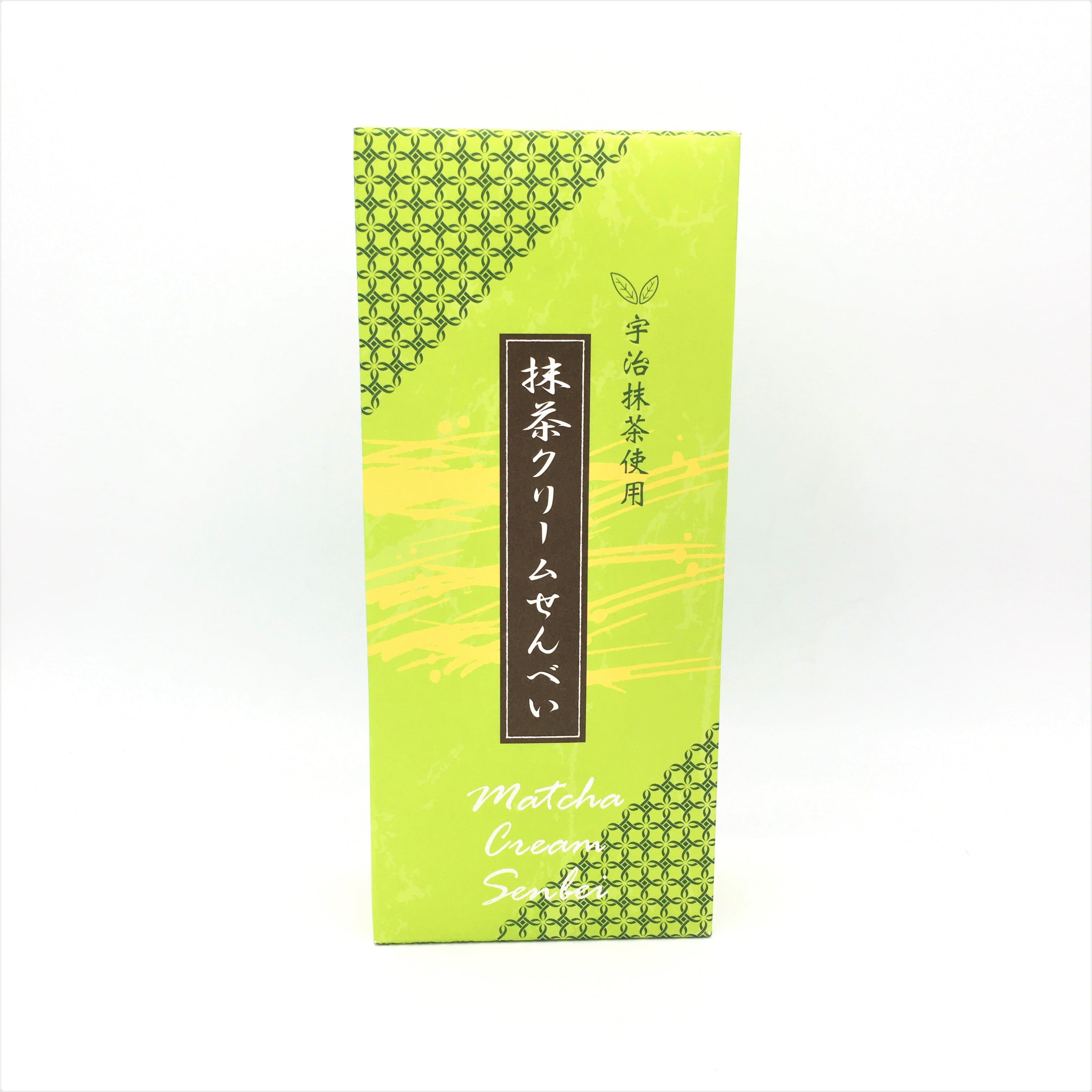 MATCHA まとめ買い Seki Seika Matcha Cream Senbei Cookies 抹茶奶油仙貝4.64oz