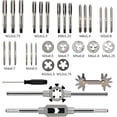 thumbnail image 2 of 32Pcs Alloy Steel Taps and Dies - Metric Thread Cutting Tools - Threading Kit with Storage Case, 2 of 5