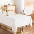 thumbnail image 1 of Mantel MYSKY HOME blanco rectangular 140x220 cm impermeable, 1 of 7