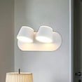 thumbnail image 3 of Lámpara de pared decorativa, accesorio de iluminación interior moderno, farol de pared, candelabro de pared de granja, luz de montaje en pared para 2 luces Yinane Lámpara de pasillo, 3 of 7