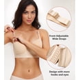 thumbnail image 4 of FANZE Women's T Shirt Push Up Bra Full Back Coverage Back Fat Smoothing Underwire Supportive,44DD, 4 of 8