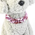 thumbnail image 1 of Pet Bulldog Necklace Dog Accessories Gold Chain Teddy Poodle Bully Gold Chain Small-Medium Dog Collar, 1 of 9