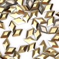 thumbnail image 5 of E Diamantes de cristal dorados, diamantes de imitación para uñas, gemas para uñas con parte posterior plana, joyería artística, 5 of 5
