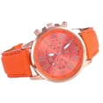 thumbnail image 3 of Fashion Womens Leather Strap Stainless Steel Quartz Watch Pointer Watch, 3 of 9