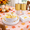 Pumpkin-25 Guests, variant on Pumpkin 25 Guests Thanksgiving Disposable Plastic Dinnerware Party Set