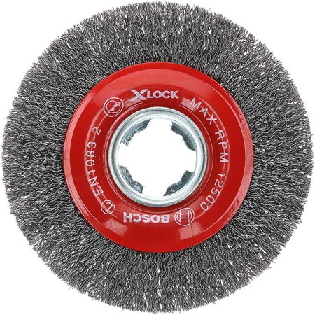 UPC: 0000346642445 | Bosch Crimped Wire Wheel for Angle Grinder