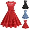 thumbnail image 1 of Sentmoon Robes d'Été pour Femmes Sans Manches avec Imprimé Col Ras du Cou Robe Formelle pour Femmes 2026 Coupe Régulière Extensible Robes d'Été pour Femmes Indispensables de Plage pour Concert et Rave m, 1 of 3