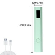 Mini LED Nail Lamp Portable Gel Curing Light Handheld USB Nail Dryer for Fast Nail Drying DIY at Home Nail Salon Beauty Tools