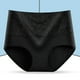 thumbnail image 4 of Qarigey Ropa interior Lencería de cintura alta Body Shaping Ladies Briefs Cómodo Sexy Control Bragas Calzoncillos de talla grande Ropa interior Negro L, 4 of 6