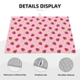 thumbnail image 3 of Honeii Strawberries print Super Absorbent Coffee Bar Mat Hide Stain Coffee Maker Mat for Countertops Coffee Pot Dish Drying Mat for Kitchen Counter, 3 of 7