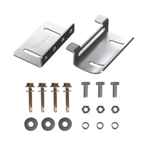 Renogy Solar Panel Mounting Curved Z Bracket -- Set of 4