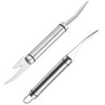 thumbnail image 6 of Gymnture 2Pcs Stainless Steel Shrimp Peeler & Fish Scale Cleaner Set for Seafood Kitchen, 6 of 10