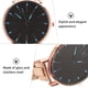 thumbnail image 4 of Los hombres miran el reloj de cuarzo reloj de muñeca de acero inoxidable reloj de moda reloj único, 4 of 5