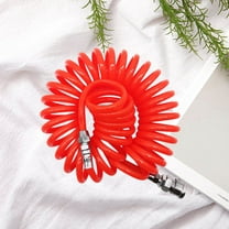 GETAJGHSD 1Pcs Coiled Air Hose Pu For Air Compressor Resistant Automatic Recoil 9.8ft