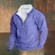 thumbnail image 1 of Blusa y camisa de manga larga con cuello alto para hombre, sudadera informal con capucha, cuello alto retro, cremallera, manga larga, holgada, blusa para hombre, 1 of 3