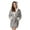 Grey, variant on Women's Bathrobe Robe with Two Ears RHW2498