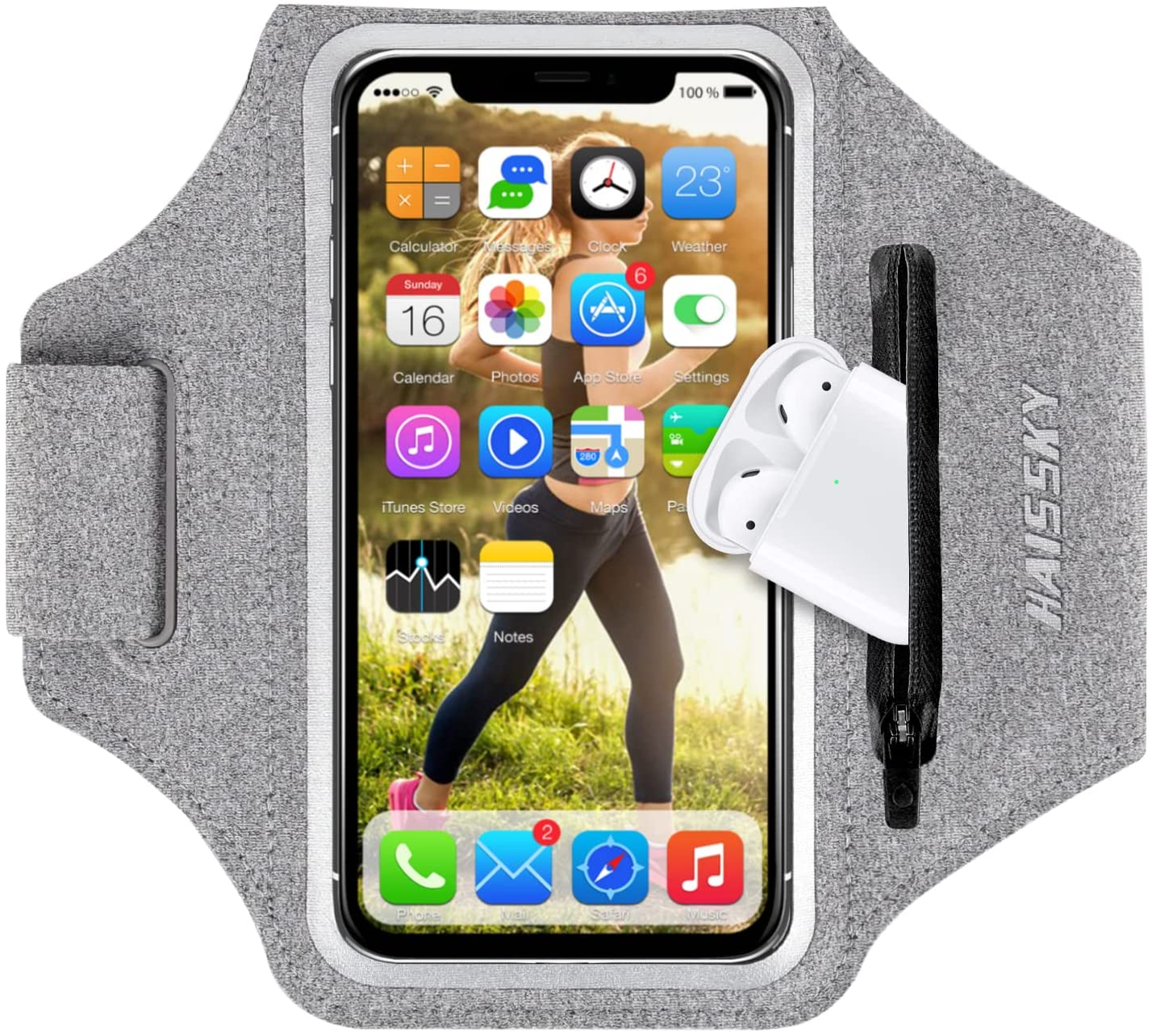 mobile phone running holder