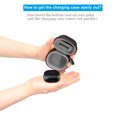 thumbnail image 5 of RLSOCO Carrying Case for Samsung Galaxy Buds 2 Pro/Galaxy Buds Live/Galaxy Buds 2/ Galaxy Buds Pro/Buds Fe 2023 Protective Case for True Wireless Earbuds - Black(Case Only), 5 of 5