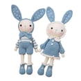 thumbnail image 3 of de de bricolaje hecho a mano para muñeca de conejo principiante Haz tu propia muñeca para adultos y Incluye hilo, gancho Todo en Azul Baoblaze equipos de ganchillo, 3 of 8