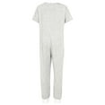 thumbnail image 4 of Haitryli Boys Girls Short Sleeve Long Leg Jumpsuit with Zipper Back Children Special Needs Adaptive Clothing Grey 16, 4 of 5