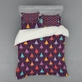 thumbnail image 2 of Ambesonne Christmas Bedding Set 3 Pcs, Tree Rhombus, Twin, Multicolor, 2 of 3