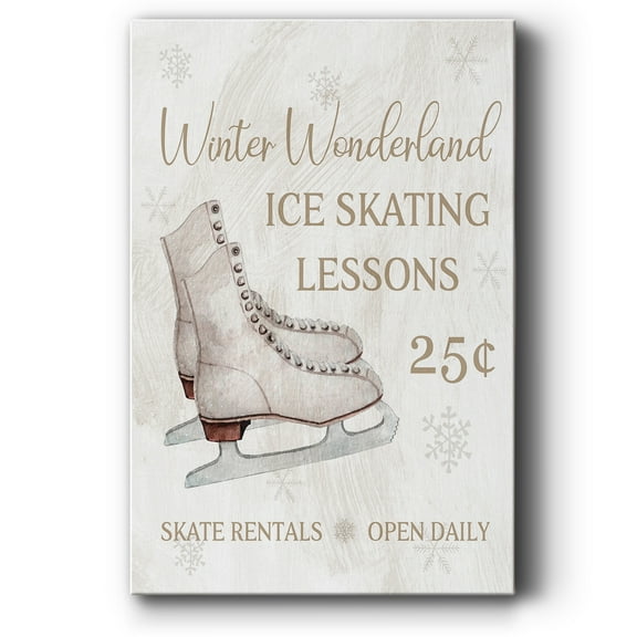 Skate Lessons- Gallery Wrapped Canvas