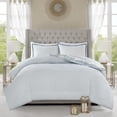 thumbnail image 5 of Home Essence Lian 3 Piece Cotton Printed Reversible Duvet Cover Set, King/Cal King, Blue, 5 of 13