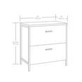 thumbnail image 2 of Pemberly Row Contemporary Engineered Wood Lateral File in Prime Oak, 2 of 11