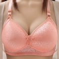 thumbnail image 2 of Womens Daisy Bra 2023 Sports Push Up Bras for Women Front Snaps Seniors Wireless Beauty Back Full Coverage Comfor Easy Close Bras, 2 of 3