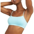 thumbnail image 2 of Hanes Bralette 3-Pack Women's String Crop Lightweight Soft Assorted Colors HFA001, 2 of 7