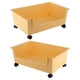 thumbnail image 1 of 2xCaja De Archivo Con Ruedas Contenedor De Almacenamiento De Gran Tamaño Para Armario Oficina Habitación De Amarillo S Soledad none, 1 of 3