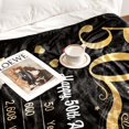 thumbnail image 4 of 50th Anniversary Wedding Gift 50th Wedding for Her 50 Year Anniversary for Couples Wife Husband Best Anniversary Blanket Present Throw Blanket 50 x 60 Inch, 4 of 5