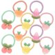 thumbnail image 3 of 10PCS Cute Cartoon Fruit Hair Ties Elastic Ponytail Holders Festival Style Design, 3 of 4