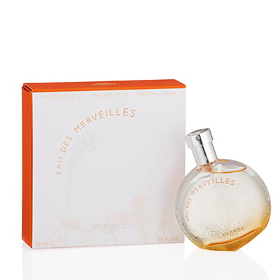 112 Value) Hermes Eau Des Merveilles Eau De Toilette, Perfume for Women,  1.6 Oz