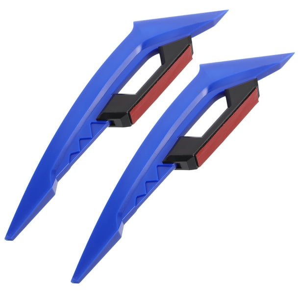 1 par de alerones laterales universales para motocicleta, alerones aerodinámicos para motocicletas eléctricas y scooters, alerones laterales decorativos