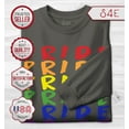 thumbnail image 2 of S4E Men's Pride Gay LGBTQ Rainbow Long Sleeve ShirtX-Large Charcoal, 2 of 4